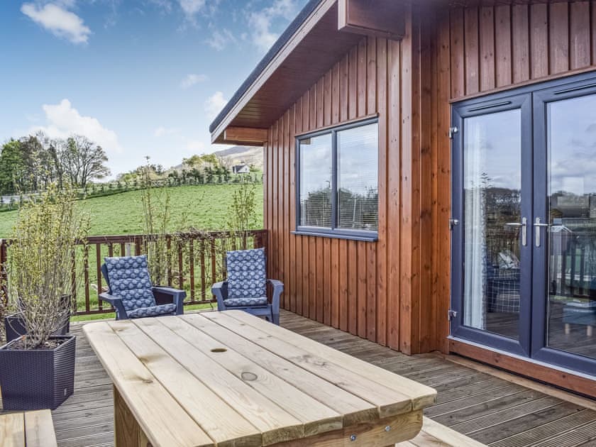 Sitting-out-area | Islabank Lodge, Auchterarder