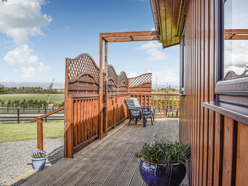 Sitting-out-area | Islabank Lodge, Auchterarder