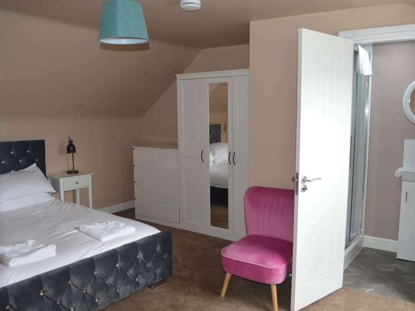Double bedroom | The Farmhouse - Home Farm, Dunragit, near Stranraer