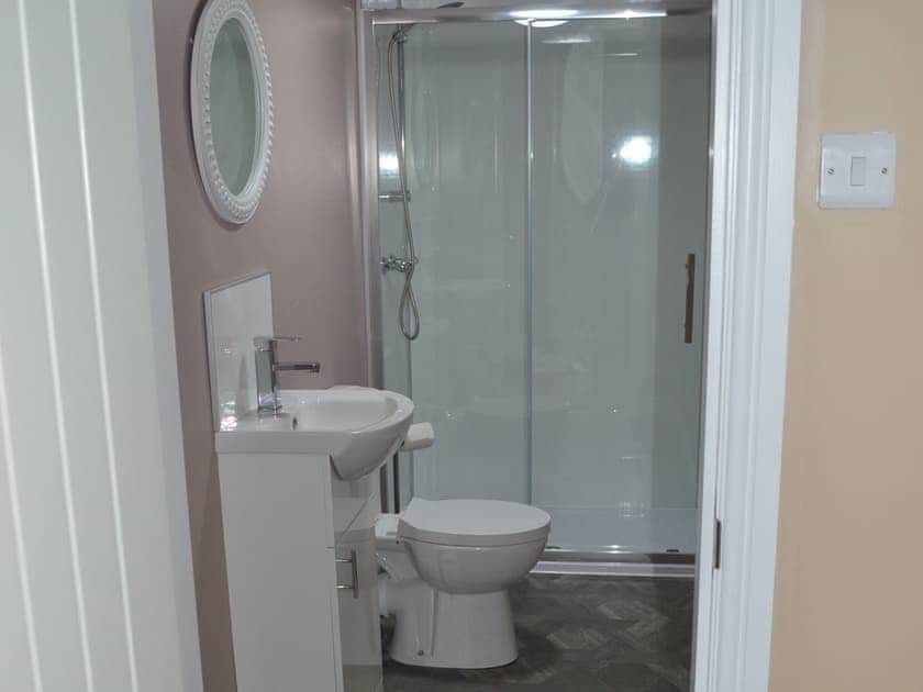 Shower room | The Farmhouse - Home Farm, Dunragit, near Stranraer