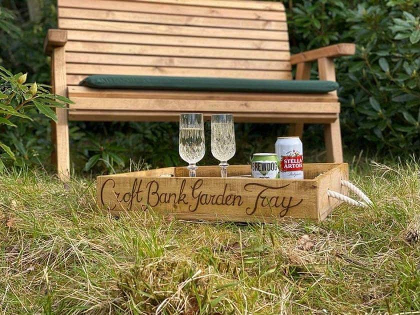 Sitting-out-area | Croftbank, Lochranza