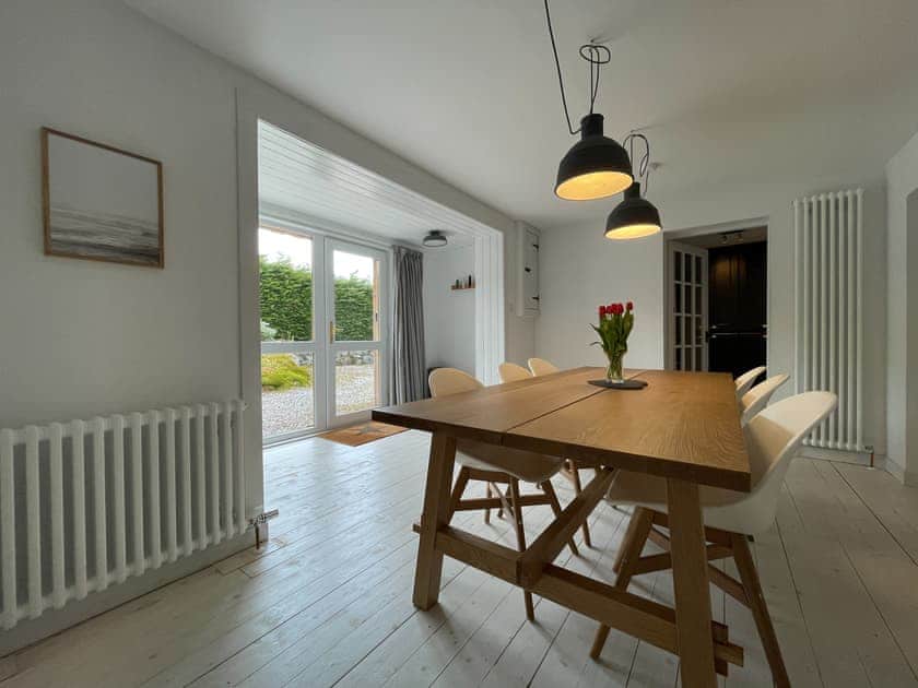 Dining room | Lower Hilton Cottage, Culrain, Lairg