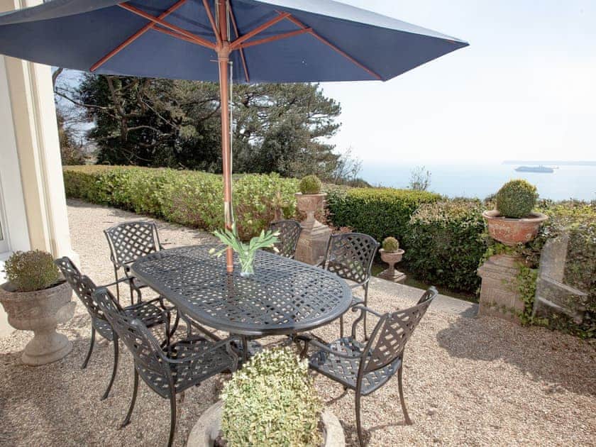 Sitting-out-area | Longcroft House, Torquay