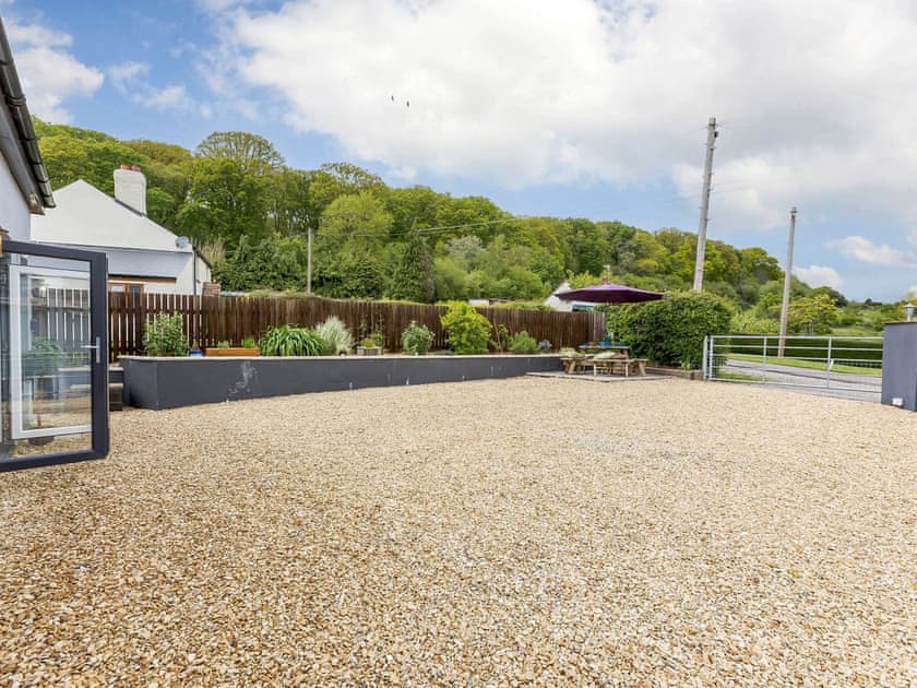 Outdoor area | Lilac Lodge, Newnham