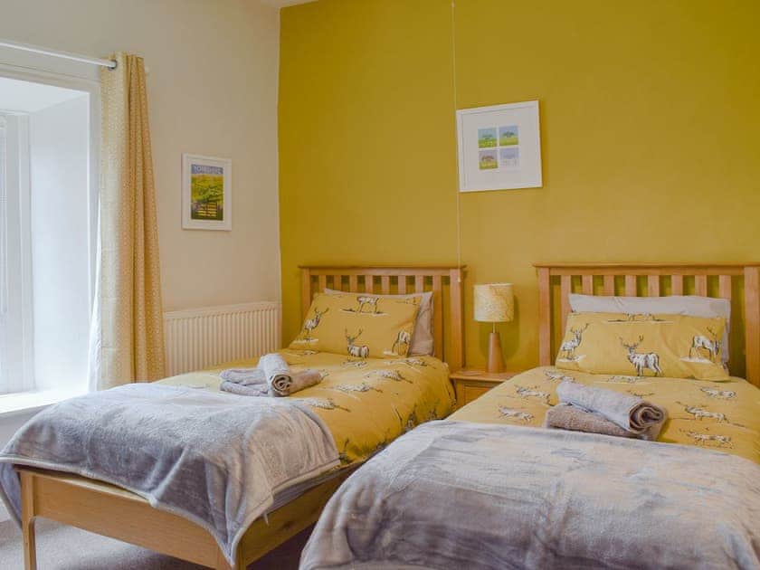 Twin bedroom | Rooftops - R & R Cottages, Grassington
