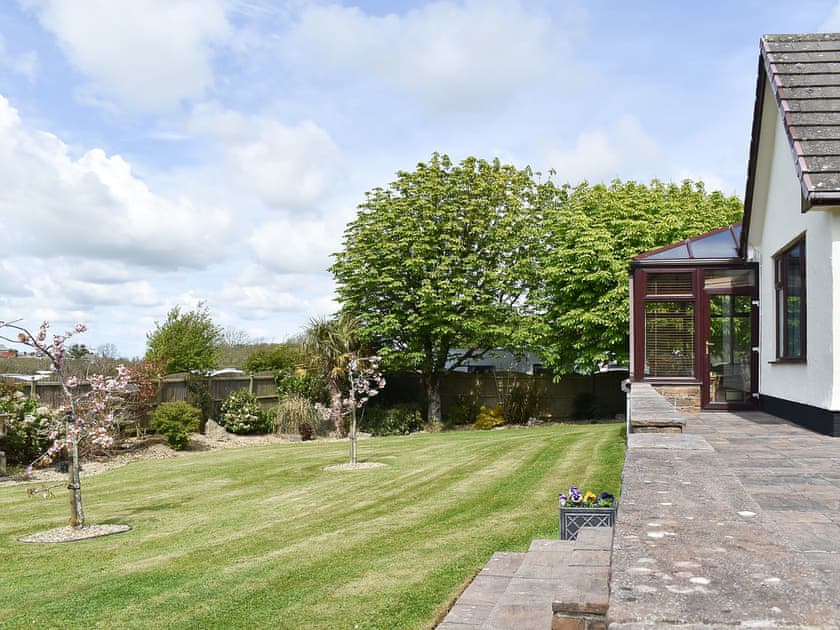 Patio | Cae Coch, Brynteg, near Benllech