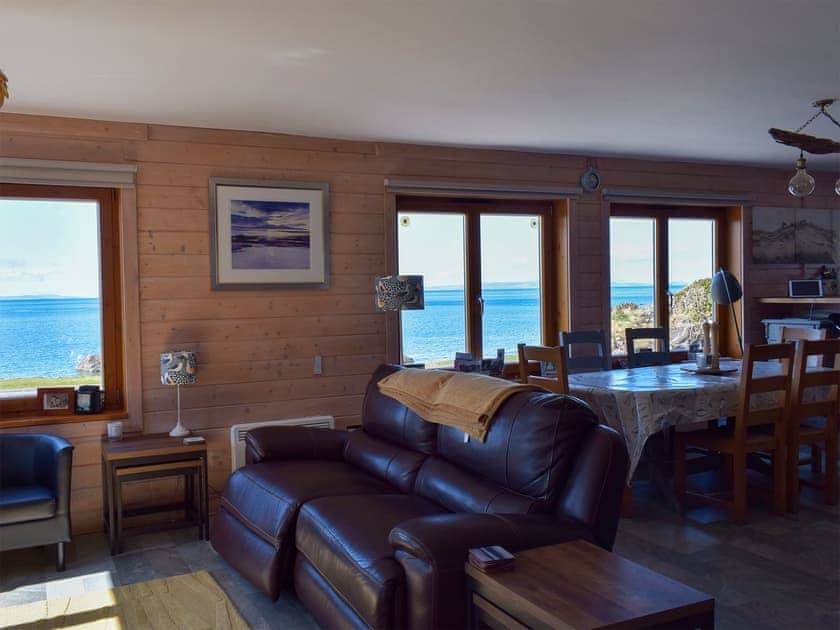 Open plan living space | Seal Rocks, Lendalfoot, near Girvan
