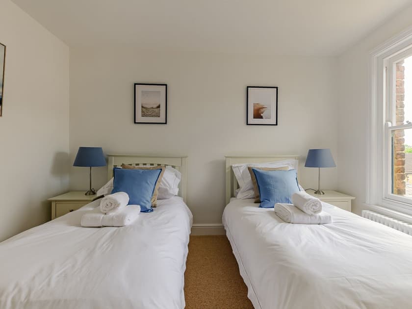 Twin bedroom | The Old Guest House, Margate