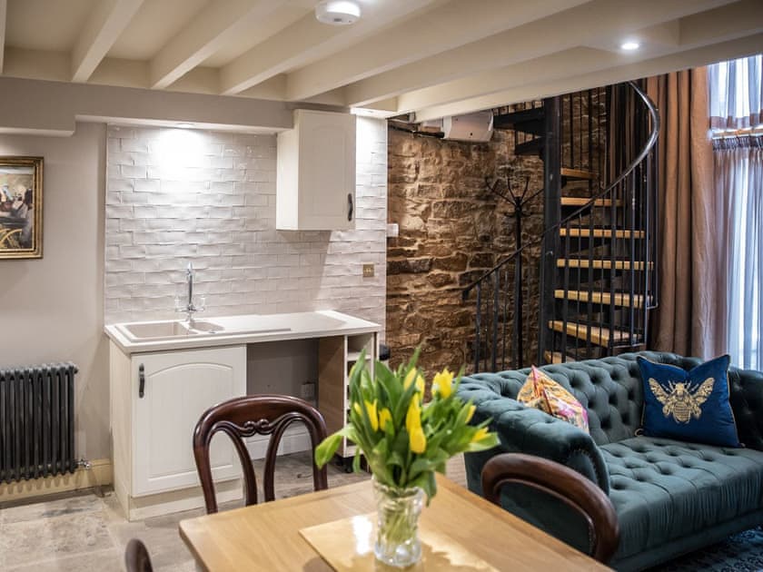 Open plan living space | The Coach House - Shortflatt Tower Cottages, Belsay