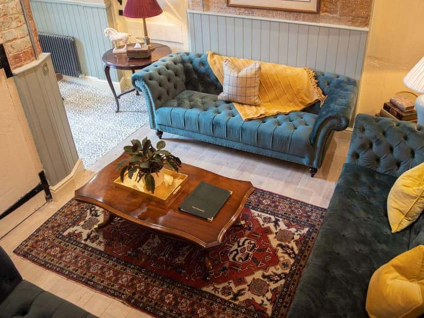 Living room | The Stables - Shortflatt Tower Cottages, Belsay