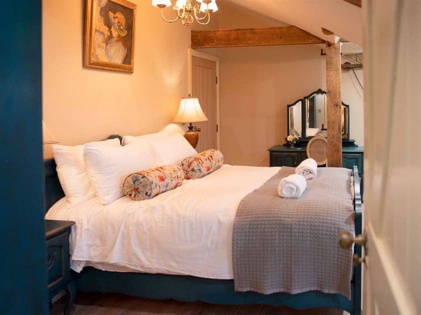 Double bedroom | The Stables - Shortflatt Tower Cottages, Belsay