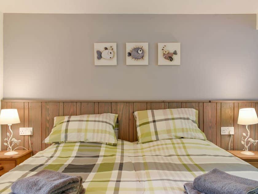 Zip-link beds set as double | The Loft, Boys Hill, near Sherborne