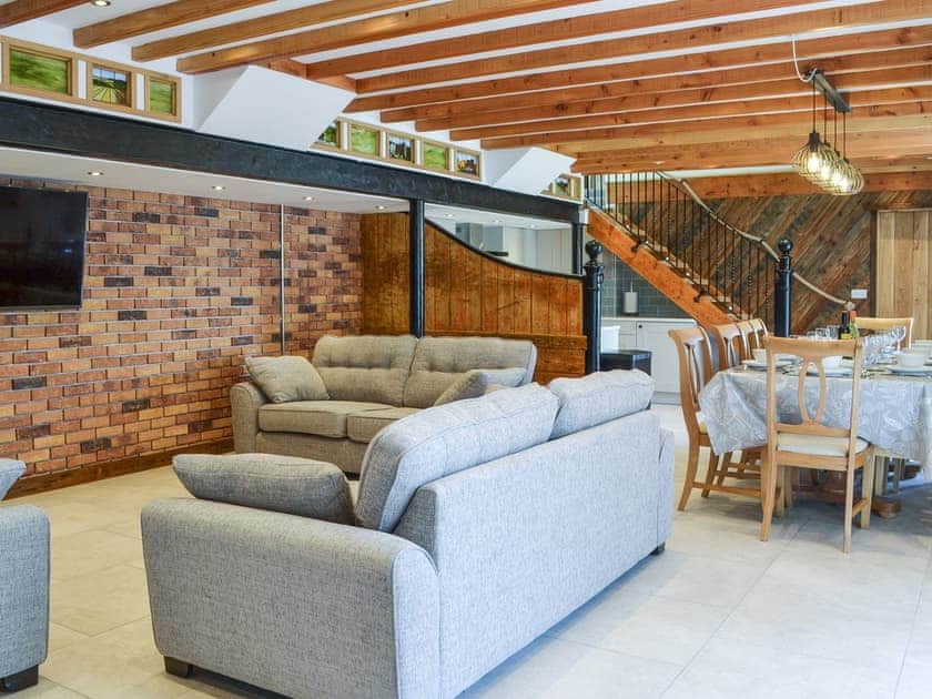 Living room/dining room | The Old Stables - Corporation Farm Cottages, Tickton, near Beverley