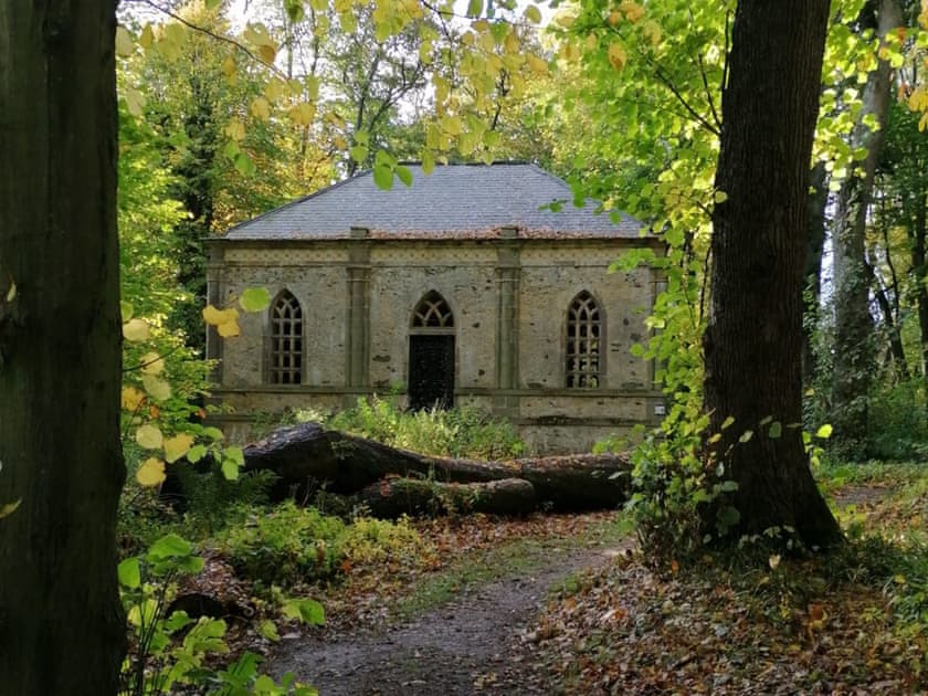 Mausoleum in the Ground of Duff House | Eagles Gate Lodge, Banff