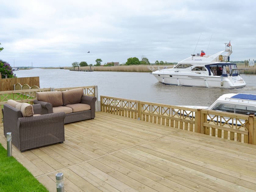 Decking | Riverbank Cottage, Reedham, near Brundall