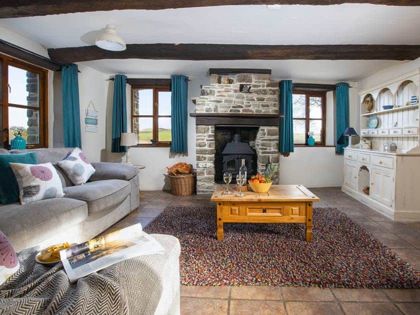 Living area | Jasmine Cottage - Woodlands Manor Farm, Woodford, near Bude