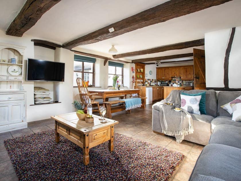Open plan living space | Jasmine Cottage - Woodlands Manor Farm, Woodford, near Bude