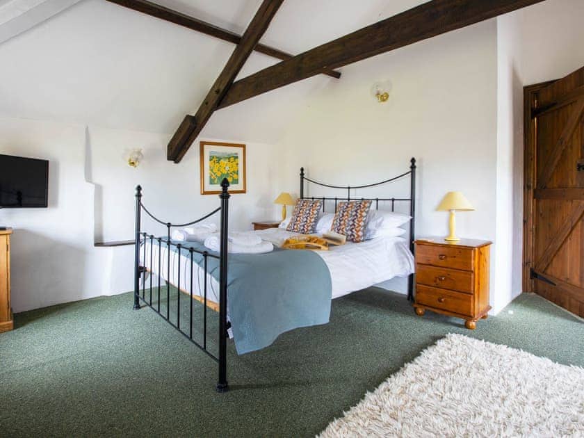 Double bedroom | Jasmine Cottage - Woodlands Manor Farm, Woodford, near Bude