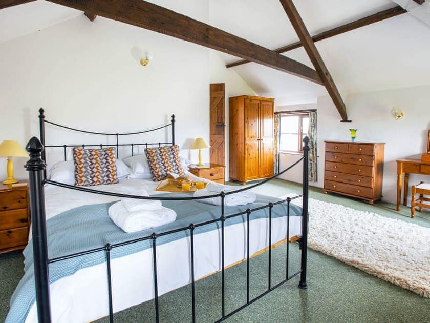 Double bedroom | Jasmine Cottage - Woodlands Manor Farm, Woodford, near Bude