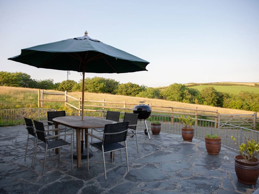 Patio | The Stables - Woodlands Manor Farm, Woodford, near Bude