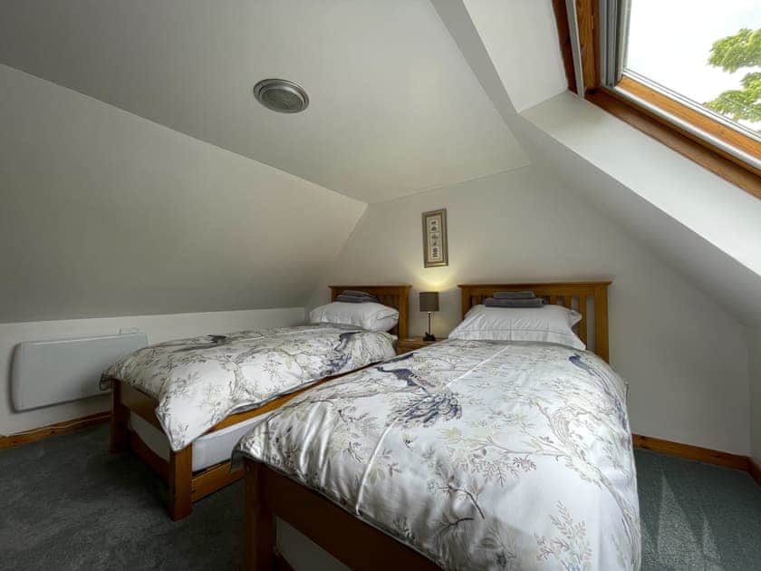 Twin bedroom | Lag Cottage, Dornie, near Kyle