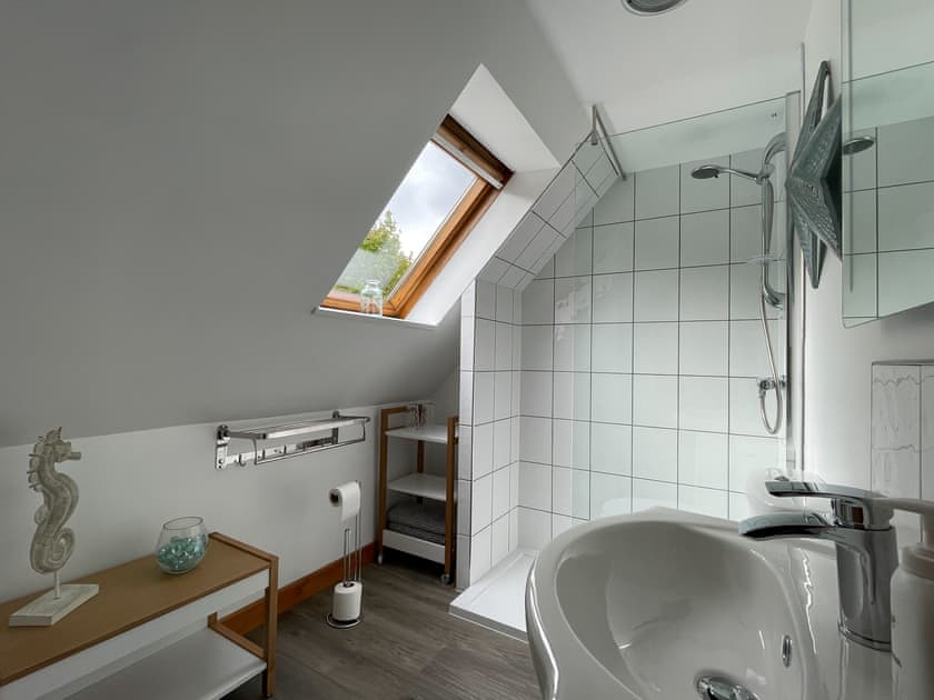 Shower room | Lag Cottage, Dornie, near Kyle