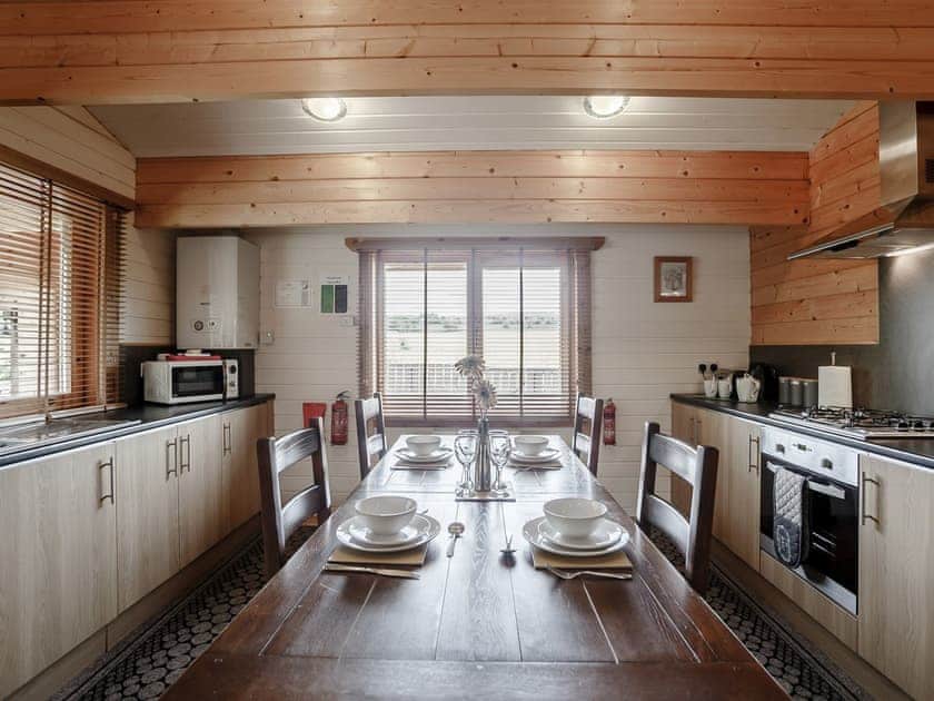Kitchen/diner | Jessica - Old Pump House Lodges, Lintlaw near Duns