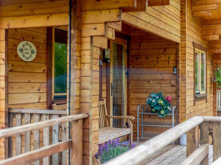 Decking | Jessica - Old Pump House Lodges, Lintlaw near Duns