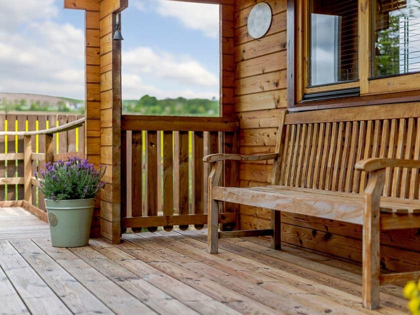 Decking | Jessica - Old Pump House Lodges, Lintlaw near Duns