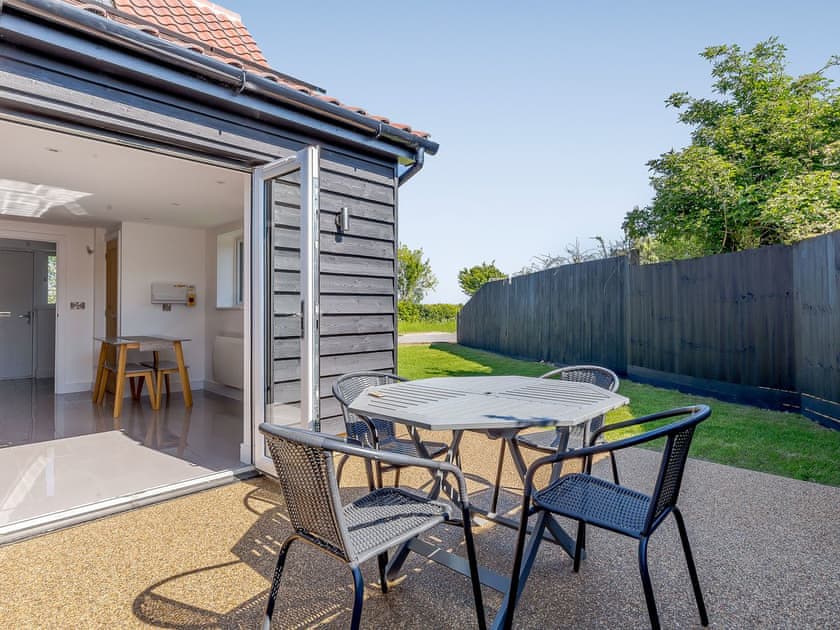 Sitting-out-area | Blackberry Cottage, Moats Tye, near Stowmarket
