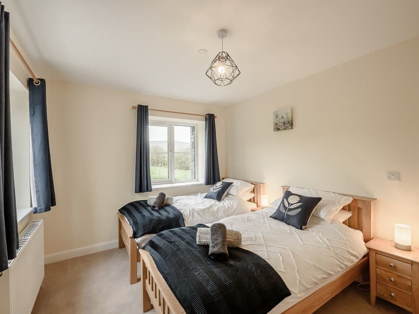 Twin bedroom | Allt Ddu, Tregaron