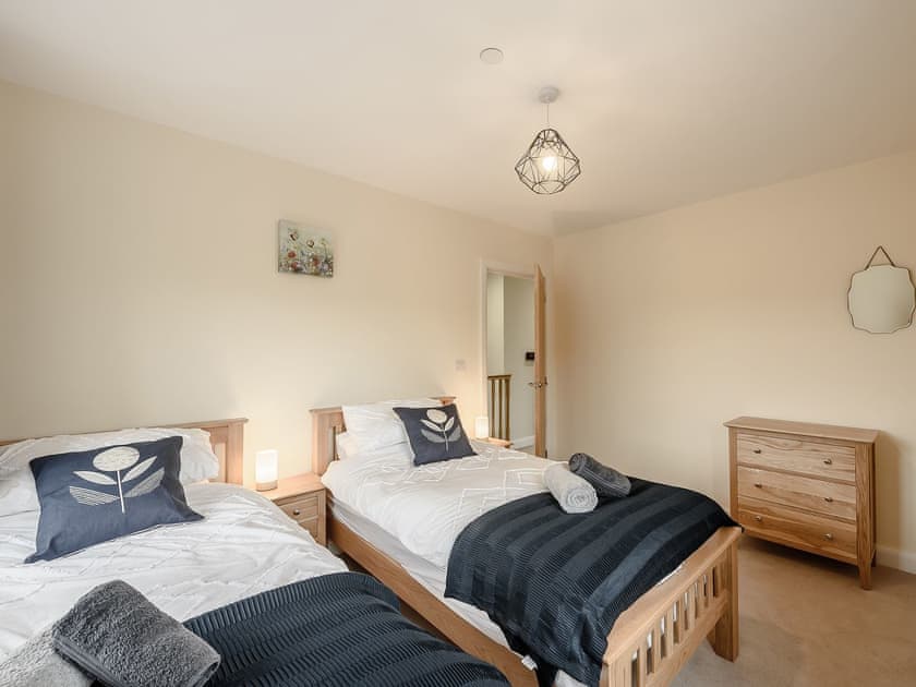 Twin bedroom | Allt Ddu, Tregaron