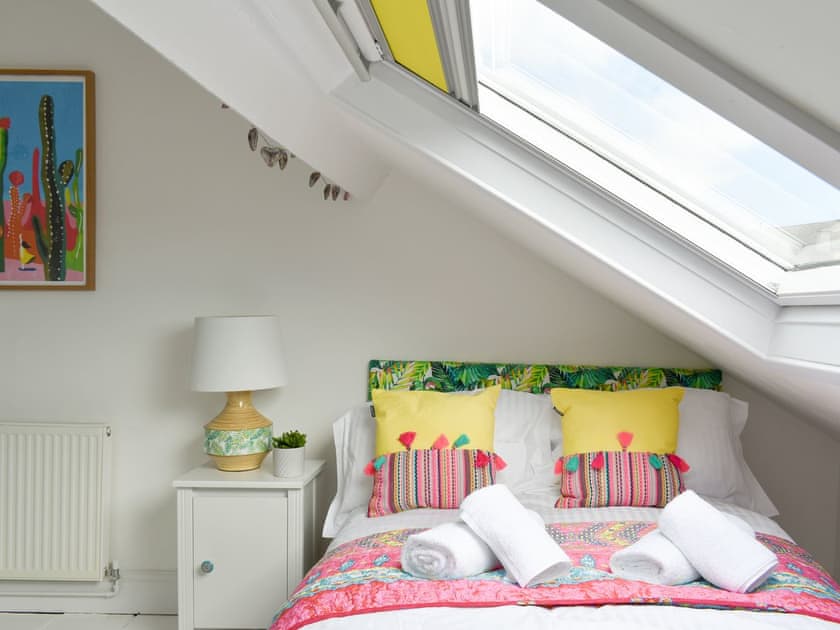 Double bedroom | Little Blue Seaside House, Scarborough