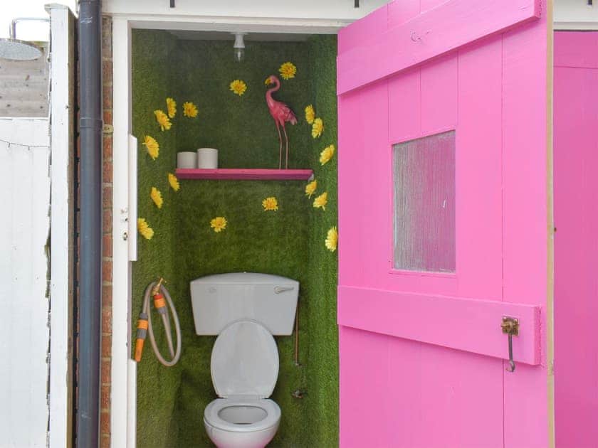 Outdoor toilet | Little Blue Seaside House, Scarborough