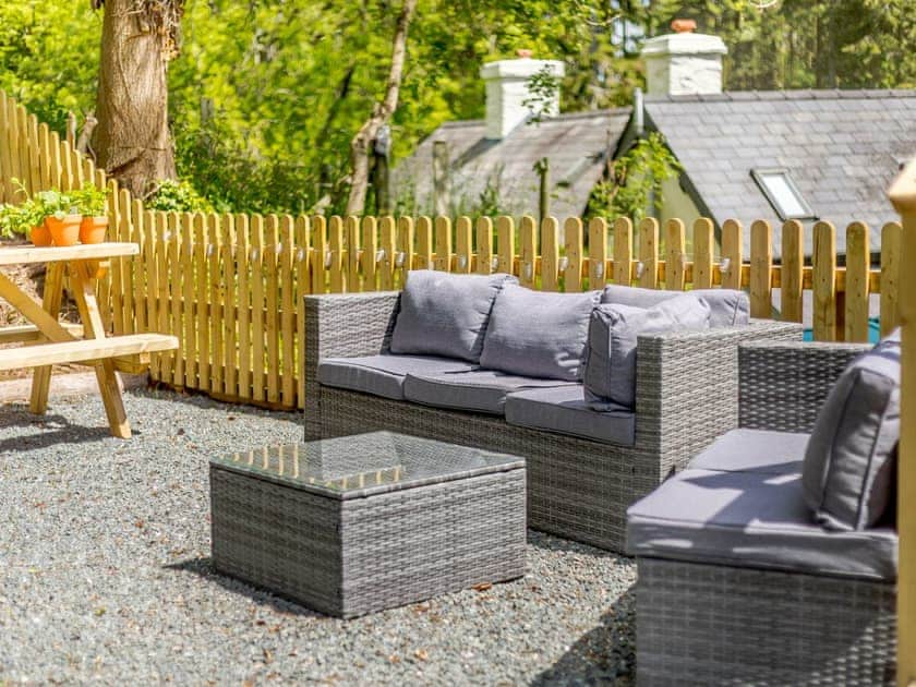Sitting-out-area | Barn Owls Rest, Clyro, near Hay-on-Wye