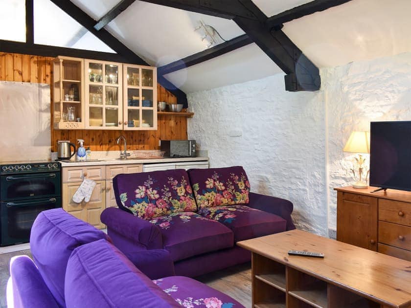 Open plan living space | Heron Cottage - Water Mill Holidays, Little Salkeld, near Penrith
