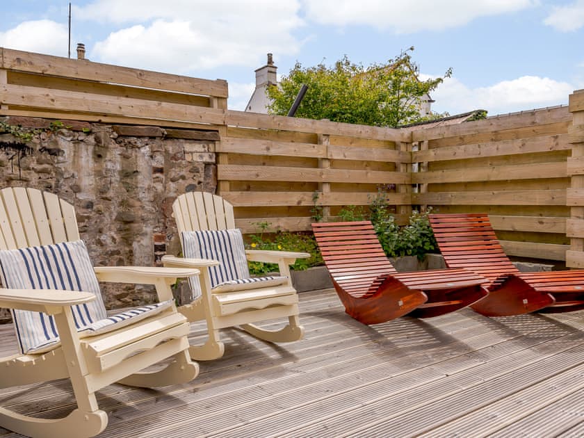Sitting-out-area | Erriff at Caerlaverock Estate, Glencaple, near Dumfries