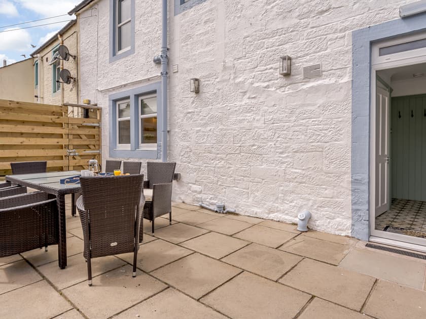 Patio | Erriff at Caerlaverock Estate, Glencaple, near Dumfries