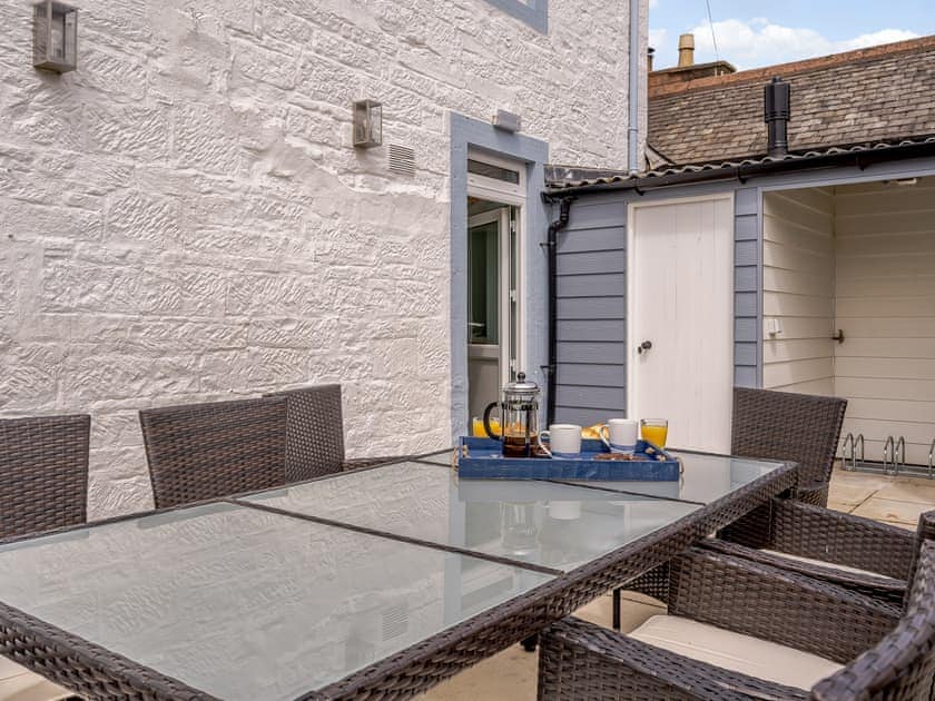Outdoor area | Erriff at Caerlaverock Estate, Glencaple, near Dumfries