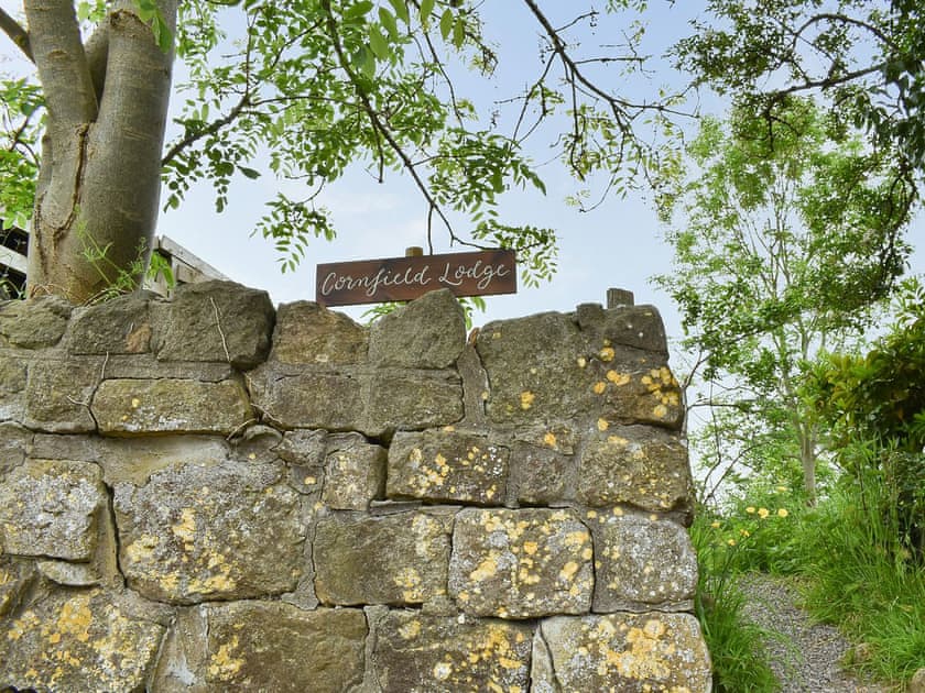 Outdoor area | Cornfield Lodge, Shaftesbury