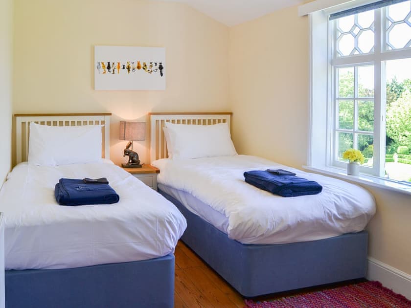 Twin bedroom | The Dower House, Stow Bardolph, near King’s Lynn