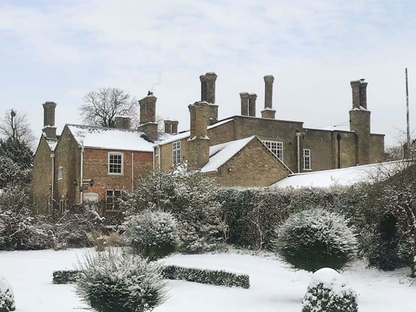 Exterior in winter snow | The Dower House, Stow Bardolph, near King’s Lynn