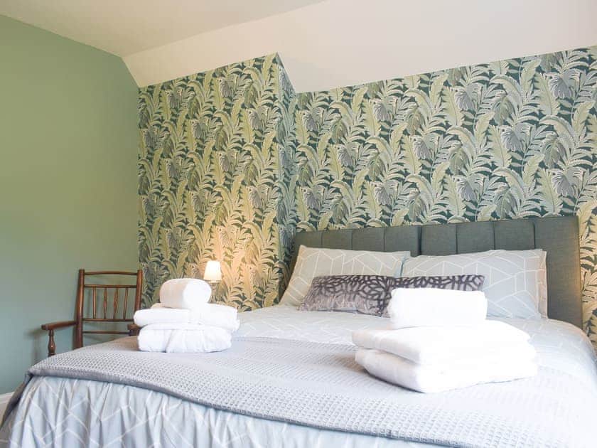 Double bedroom | The Woodshed, Letton