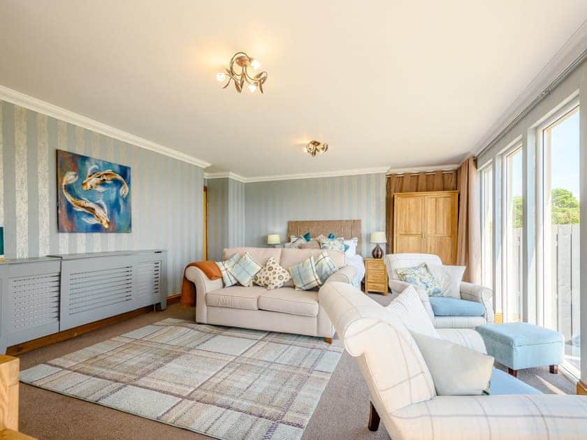 Living area | Chandlers Country House- Seaview Cottage - Chandlers Country House, Ascog, Isle of Bute 