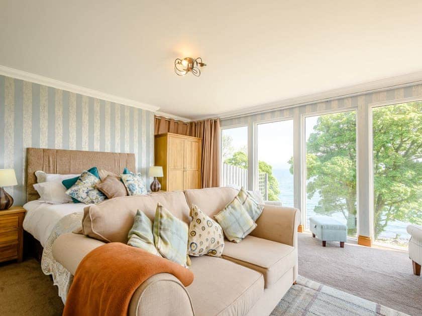 Living area | Chandlers Country House- Seaview Cottage - Chandlers Country House, Ascog, Isle of Bute 