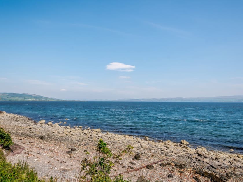 Nearby beach | Chandlers Country House- Seaview Cottage - Chandlers Country House, Ascog, Isle of Bute 
