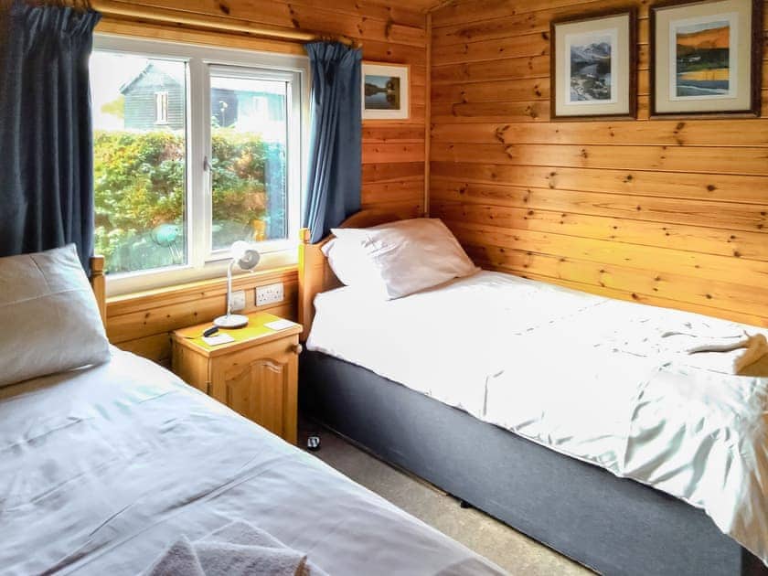 Twin bedroom1 | Bewick Lodge - Burnside Park - Burnside Park, Keswick