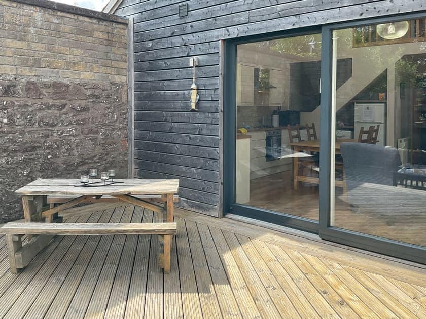 Sitting-out-area | Birch Tree Cottage, Edzell, near Brechin