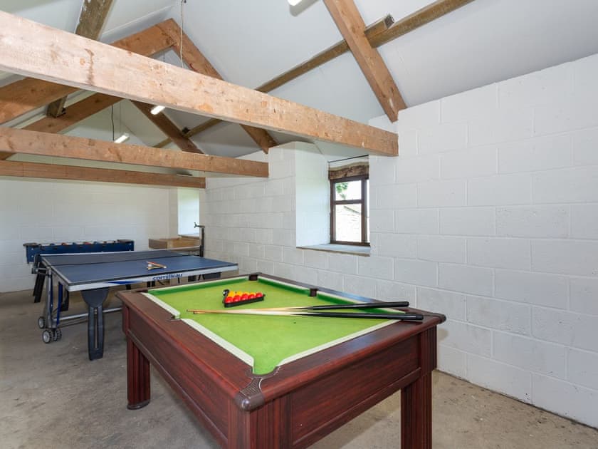 Games room | Ristbrow Farm, Hawnby