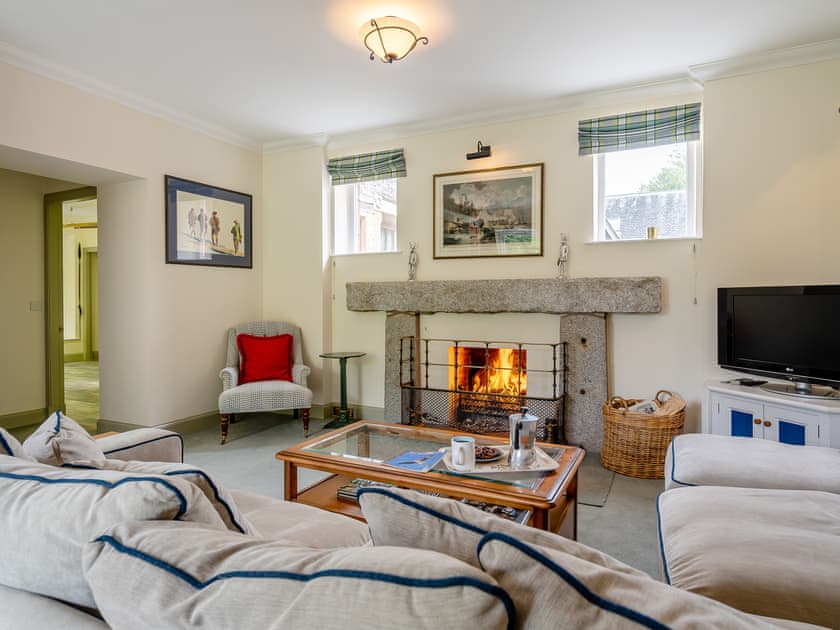 Living room | Stables House - Barwhillanty Estate, Parton, near Castle Douglas